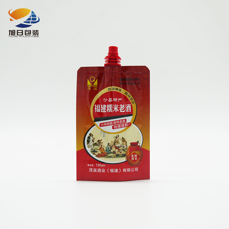 Rice wine packing bag